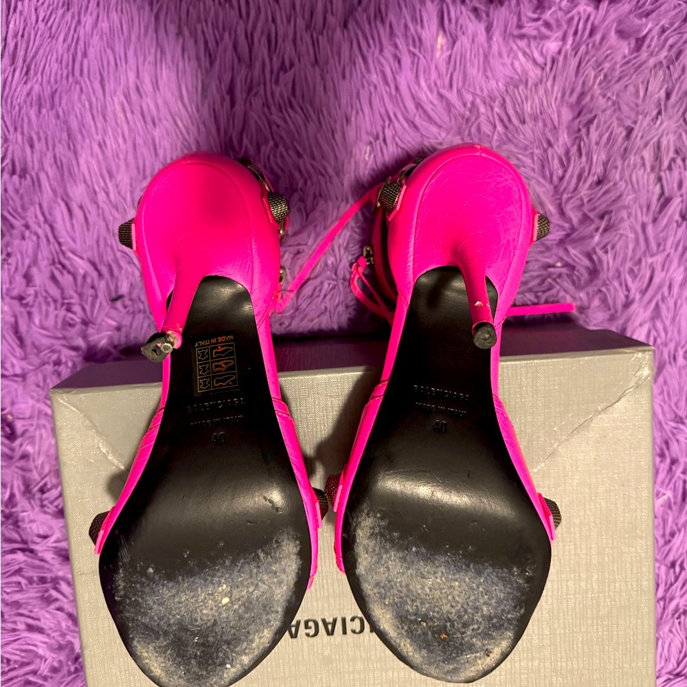 Authentic Balenciaga heels sz 10 worn once
